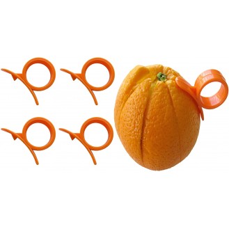 4 Round (Citrus Fruit) Peelers by Chef Craft