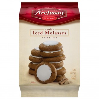 Archway Archway Iced Molasses Cookies, 12 Ounce