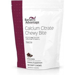 Bariatric Advantage - Calcium Citrate Chewy Bites 500mg (Chocolate)