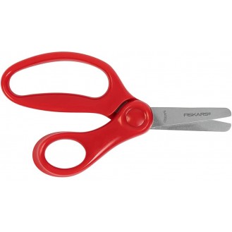 Fiskars 194160-1067 Kid Scissors Blunt Tip 5 Inch, Red