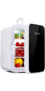 AstroAI-Mini-Fridge-4-Liter6-Can-ACDC-Portable-Thermoelectric-Cooler-and-Warmer-Refrigerators-for-Gi-B088LZKHW4